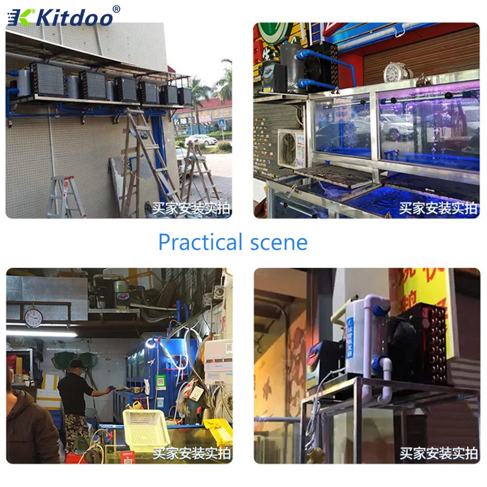 Fish Farming Equipment Refrigeration Unit for Seafood Fish Pond Aquaculture Equipment Fish Tank Chiller