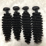 Queenlike Deep Wave Human Hair Bundles 24 26 28 inch Deep Curly Bundles
