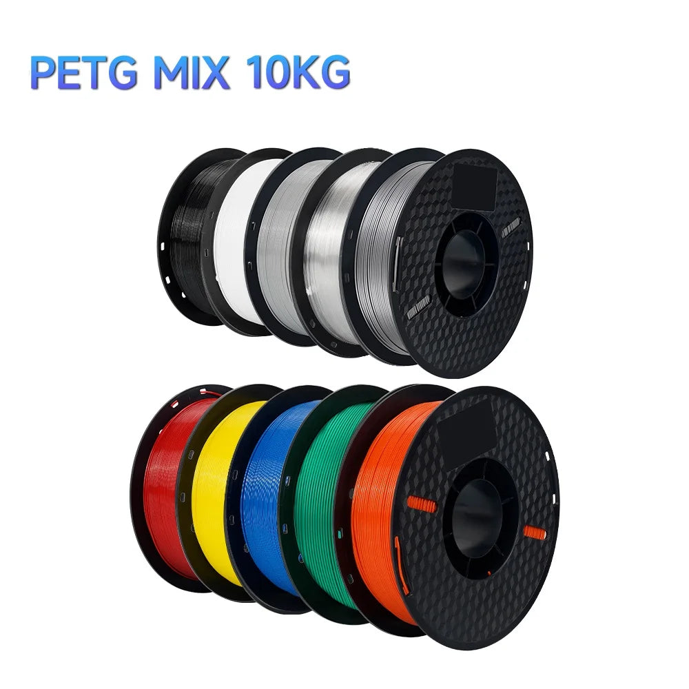 KingRoon 5KG 10KG PLA PETG Filament 1.75mm 3D Printer Plastic No Bubble Spool 3D Printing Materials for 3D Printers