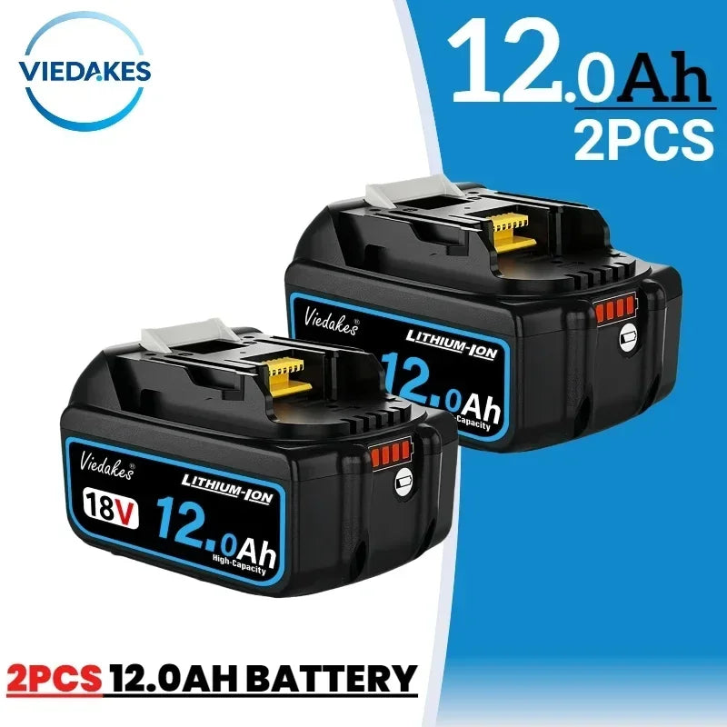 Original 18V 8.0Ah/10.0Ah/12.0Ah 18V Tool Battery BL1830B BL1840B BL1860 BL1850B Tool Battery for Makita 18V Battery