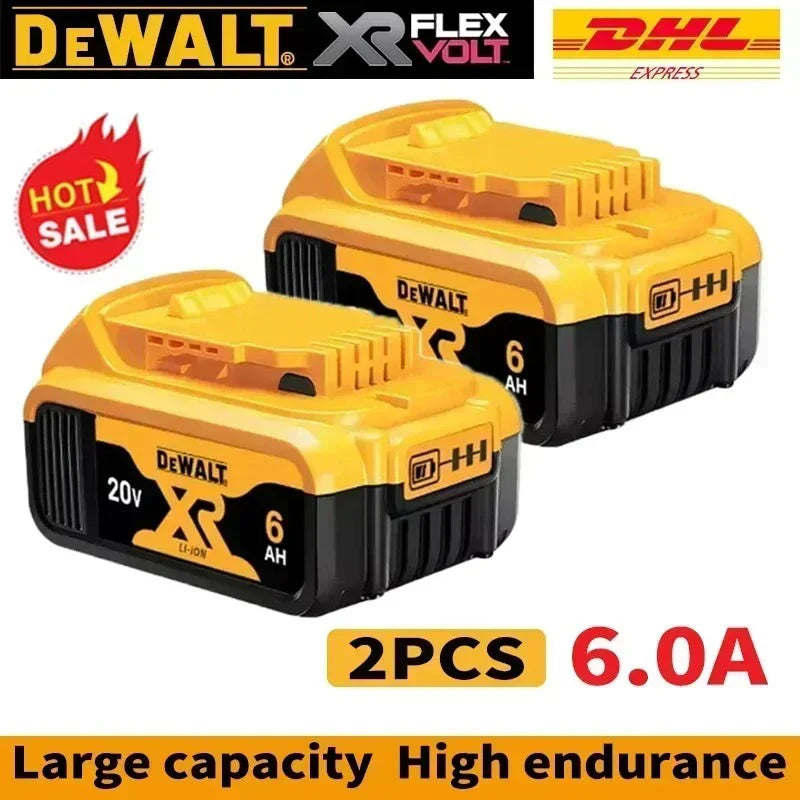 New 100% Original Dewalt 9.0Ah 20V/60V Power Tool Battery DCB206 DCB206 DCB205 DCB200 DCB203 For Dewalt power tool