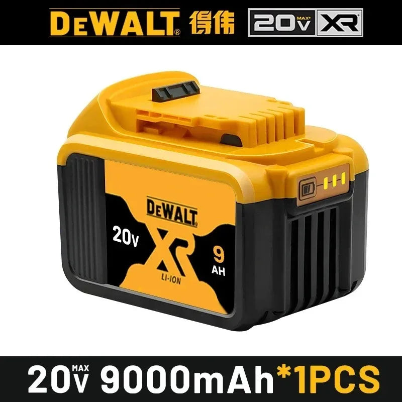 Original for DEWALT 20V/60V battery DCB606 DCB609 DCB182 DCB205 DCB206 DCB209 power tool 18V battery 6Ah 9Ah battery.