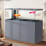 All-in-One AquariumUltra White Glass Luxury Aquarium For Fish With Built-in Filter And Intelligent ControllerFish TankSelf-Clean