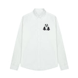 2026 New Men's Long Sleeve Casual Shirt Double Chest Pocket Button Up Soft Loose Linen Comfy Daily Work Street Outdoor Wear Tops