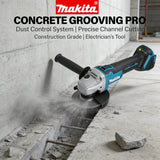 Makita DGA504 18V Brushless Cordless Angle Grinder with 6.0Ah Battery, 125mm Multi-Purpose Cutting & Grinding Tool