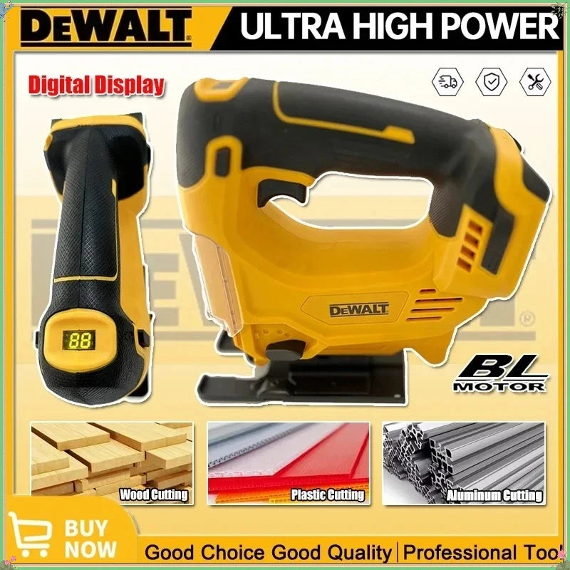 Dewalt Brushless Compatible Cordless Portable Jigsaw Electric Woodworking Tool Multi-Function Design  Powered Cuttin Tool
