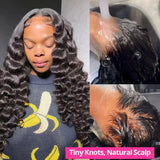 Loose Deep 13x6 Lace Front Human Hair Wig 30 40 Inches Brazilian Water