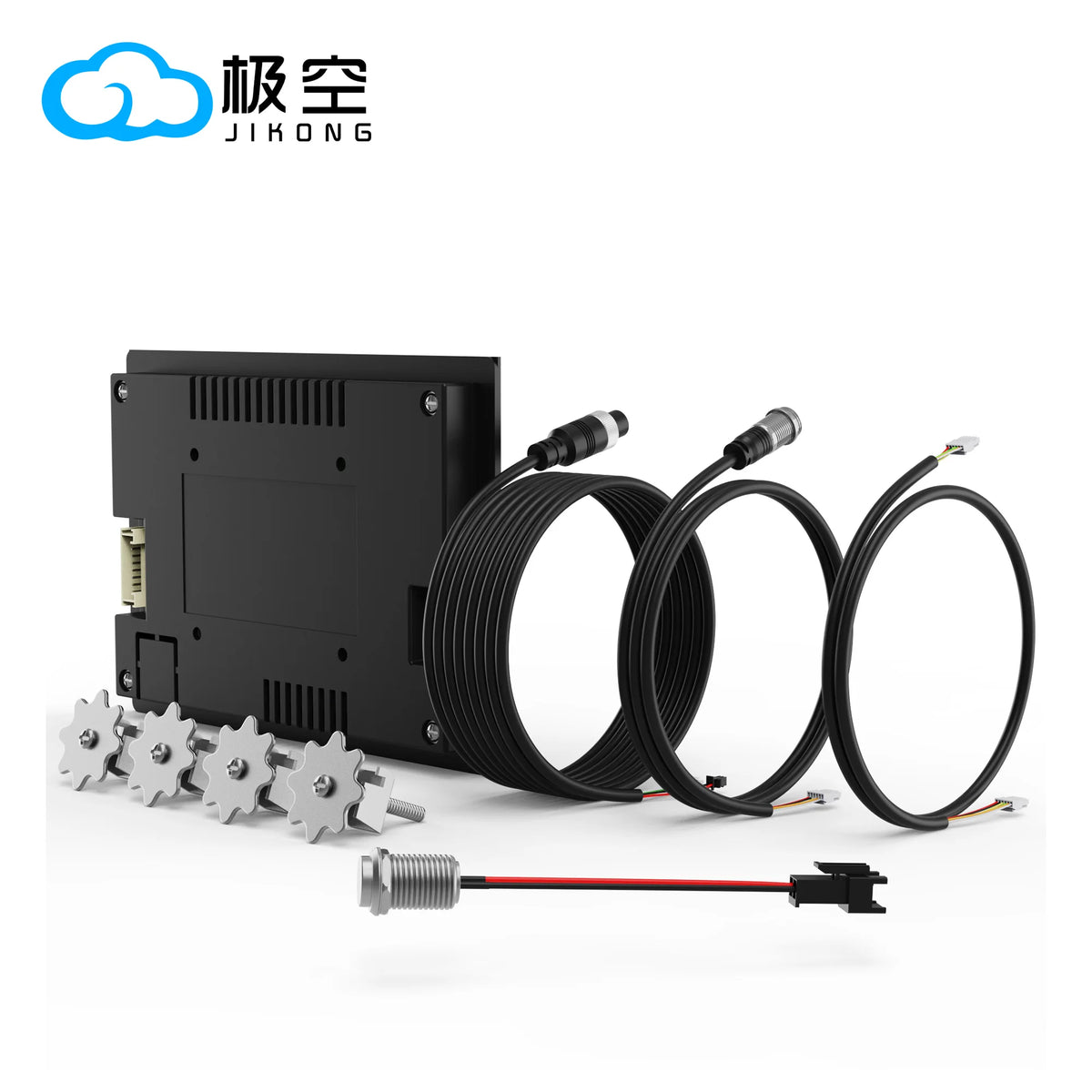 JIKONG BMS 4.3 Inch Screen Display with A 3500mm Cable and 4 Fixing Screws for JIKONG JK BMS