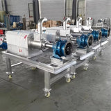 Farm animal manure dehydration press poultry manure dryer