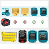 for Makita 21V 9.0Ah Smart Battery 5S3P Li-ion Pack 2H Fast Charging Overheat Protection for Power Tools Drills Safety Certified