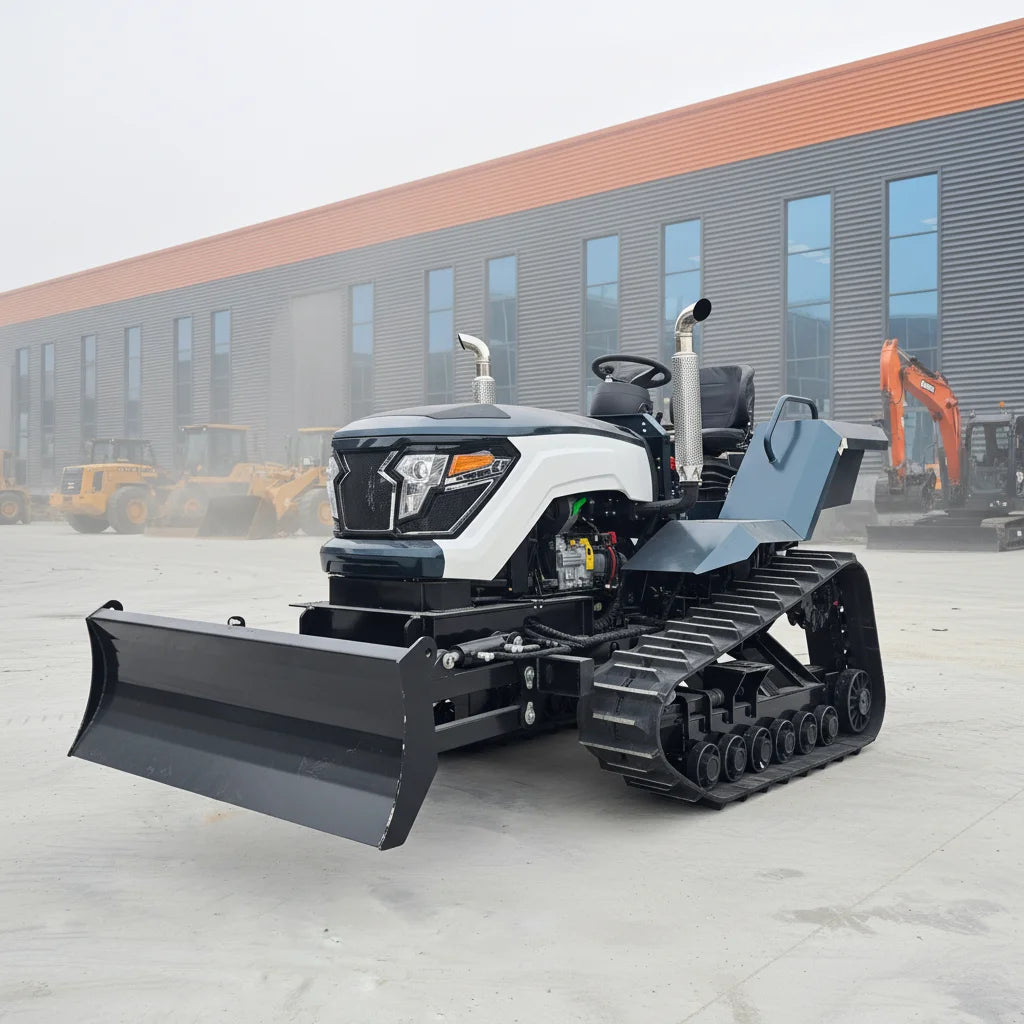 Customize Multi Functional Crawler Tractor With Shovel Bulldozer Breaker Hammer