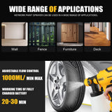 Dewalt 800ML Cordless Electric Spray Gun Portable Paint Sprayer High Power Auto Furniture Coating Airbrush For Dewalt Battery