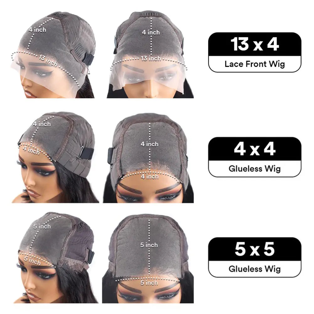 13x4 HD Bone Straight Lace Frontal Human Hair Brazilian Short Bob Wig