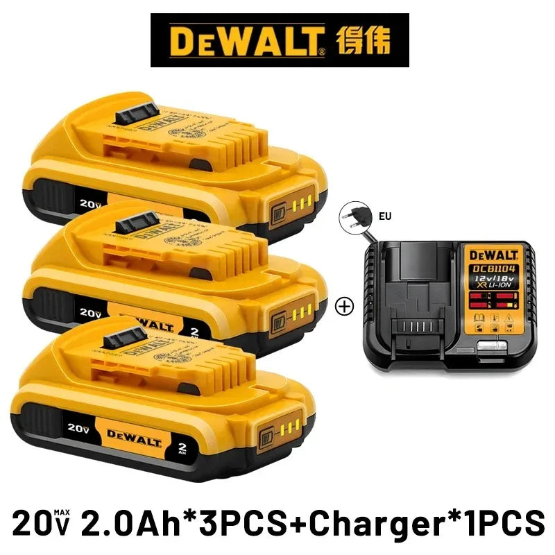 New 100% Original Dewalt 9.0Ah 20V/60V Power Tool Battery DCB206 DCB206 DCB205 DCB200 DCB203 For Dewalt power tool
