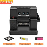 A3 UV Printer Impresor A3 L805 UV DTF Printer Machine UV Flatbed Printer For Bottle Wood Metal A4 UV DTF Printer Sticker Printe
