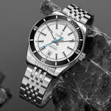 CADISEN New Men's Watches Mechanical Automatic Watch Men Japan MIYOTA 8215 Ceramic Bezel 10Bar Waterproof Wristwatch For Men