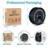 GEEETECH 10Kg 3d Matte PLA Filament 1.75mm Spool Wire For 3D Printer Material,Safety, Vacuum packaging