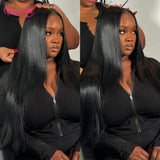Queenlike 30 Inch Human Hair Bundles Brazilian Raw Hair Weave 1/3/4