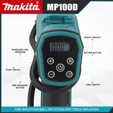 Makita DYS60 Automatic Cordless Inflator: Electric Air Pump,Car Tire Handheld Air Compressor, Compatible with Makita 18V Battery