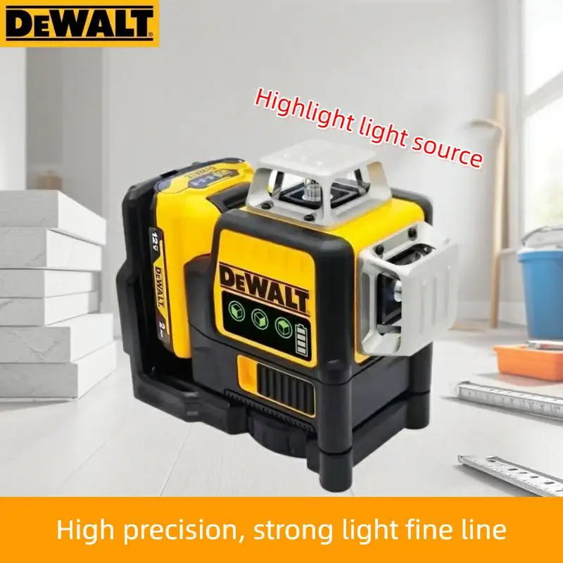 DEWALT DW089LG 2025 Laser Level 12V Lithium Battery Powered 12 Lines