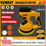 Dewalt Cordless Car Polisher Adjustable Auto 8 Gears  Electric Waxing Sanding Sealing Glaze Tool Rechargeable For Dewalt Battery