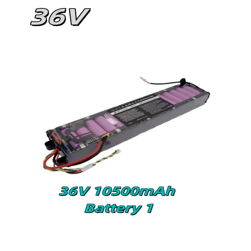 36V 10500mAh Lithium Battery Pack 10S3P for Xiaomi M365 Electric Scooter Waterproof Bluetooth Communication Long Range 30KM