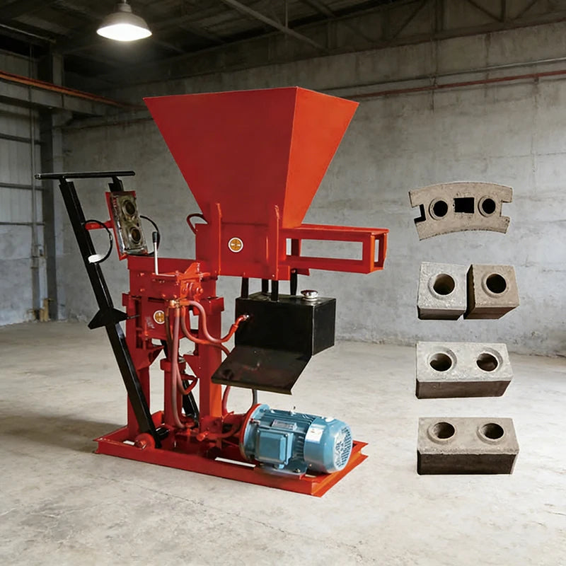 Customized Electric Brick Making Machine – Compact Design for Cement Block Production, Greenhouse Construction Use,Factory Price