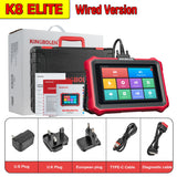 KINGBOLEN K8 PRO Bluetooth OBD2 Scanner ECU Coding Bidirectionnal 40+ Service CANFD DOIP FCA All System Car Diagnostic Tools