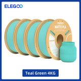 ELEGOO 4KG/5KG/10KG 1.75mm Matte PLA Filament