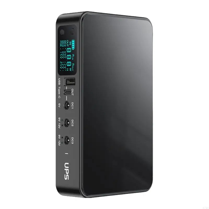 H7BE UPS Battery Backup for LED Light WiFi Camera Routers Speaker 3x5.5x2.1mm Output 9000mAh/10400mAh/18000mAh Energy
