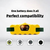 6800mAh Battery 14.4V for iRobot 500 600 700 800 900 Series Battery for iRobot Roomba 14.4V 620 650 770 780 580