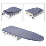 Foldable Ironing Board, Retractable Cabinet Mount, Push-Pull Sturdy Metal Frame 80x29.5cm / 31.5x11.6in (Gray)