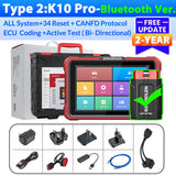 KINGBOLEN K10 PRO K10 Elite CANFD DoIP All System Diagnostic Tools 41 Reset Topology Map ECU Coding Bi directional 2 Years Free