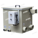HS Home Aquarium Fish Pond Smart 5t/h Drum Filter Small Automatic Backwash Drum Filter Koi Pond