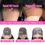Raw Peruvian Body Wave 250% Density 40 42 inch 13x6 HD Lace Front Human