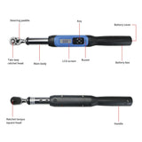 SHANHR 1/2'' Torque Wrench With Large Screen, Adjustable Wrench Bidirectional Ratchet Head Torque Wrench Digital Hand Tools