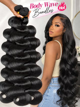 Body Wave Raw 1 3 4 Human Hair Bundles Unprocessed Human Hair Wavys Double Drawn Weft Virgin Hair Bundles Weave Extensions