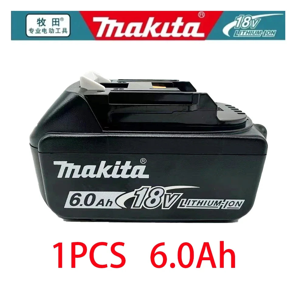 Battery 18V6.0AhMakita DTD173 Brushless Impact Driver Rechargeable Screwdriver Drills Cordless Power Tools 18V BL Motor Tools