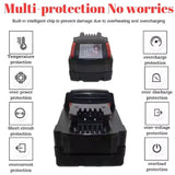 9.0Ah/12.0Ah/6.0A M18 18V Replacement For Milwaukee M18B5 XC Li-ion battery Charger, BR, 48-11-1815 2604-20 48-11-1850 charger