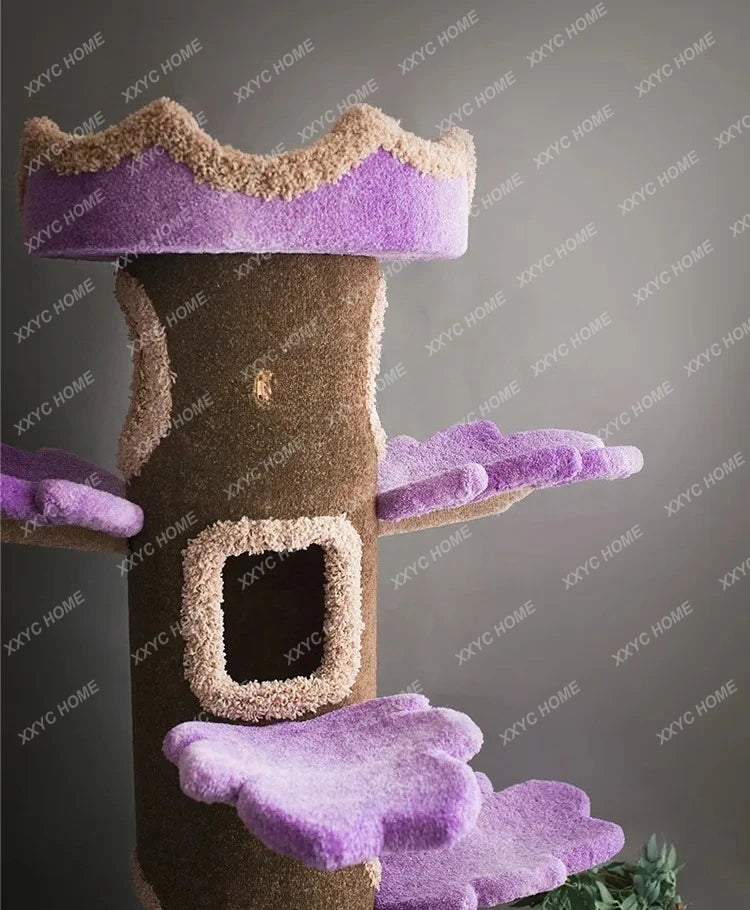 A Tree Special Customization Cat Climbing Frame Creative Customization SUNFLOWER Cat Tree