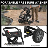 Gas Pressure Washer 3600PSI, 2.6GPM Gas Power Washer, High Pressure Wash Machine with Spray Gun,Hose&5 Quick Nozzle for Cleaning