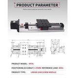 HPV6 NEMA23 ball screw SFU1204 with Linear Guides HGH15 HIWIN  same size with 2.8A stepper motor for 3D printer