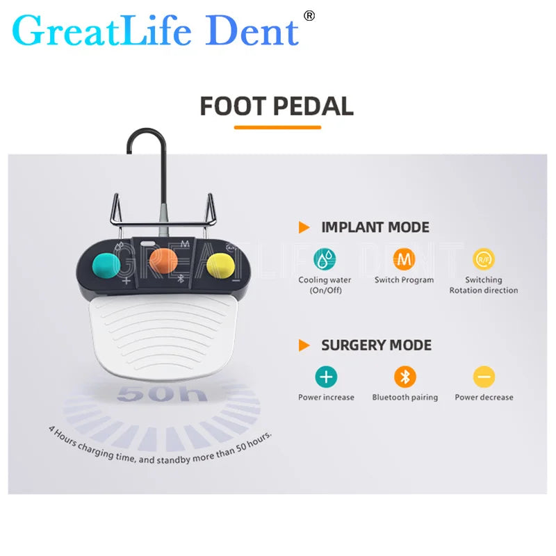 GCC MX EU SA AE Stock Dental Piezo Surgery & Implant Motor 2 in1 SURGIC TOUCH Surgical Drilling Piezosurgery Bone Cutter Device