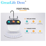 GCC MX EU SA AE Stock Dental Piezo Surgery & Implant Motor 2 in1 SURGIC TOUCH Surgical Drilling Piezosurgery Bone Cutter Device