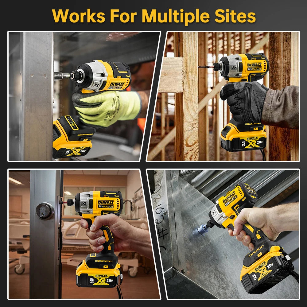DEWALT DCD887 Wireless Brushless Electric Screwdriver Drill Tool