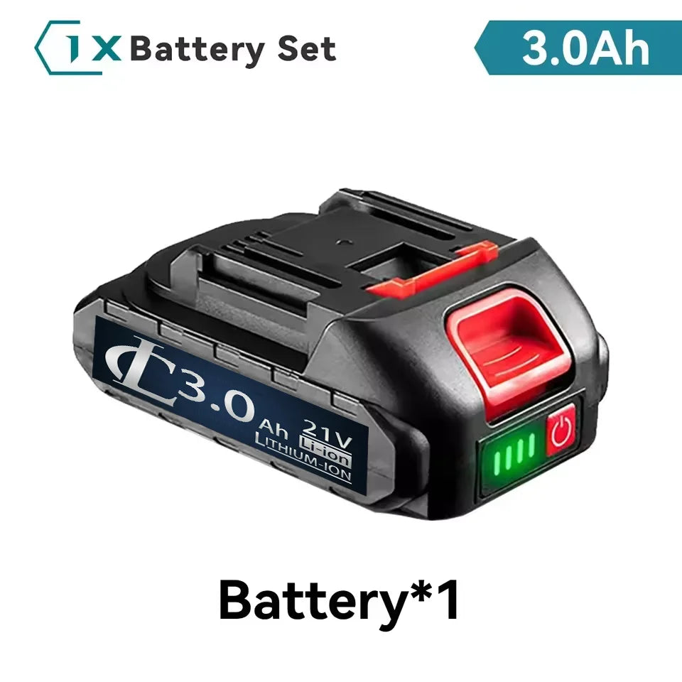 Rechargeable 18V 21V 388VF Li-ion Battery 3000-9000mAh High Capacity Long Lasting Fast Charging Durable for Makita Electric