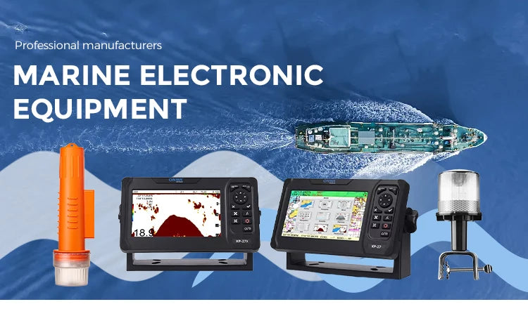 ONWA KP-25F 5 Inch GPS Chart Plotter Fish Finder Navigator with Echo Sounder/Depth Sounder Marine China