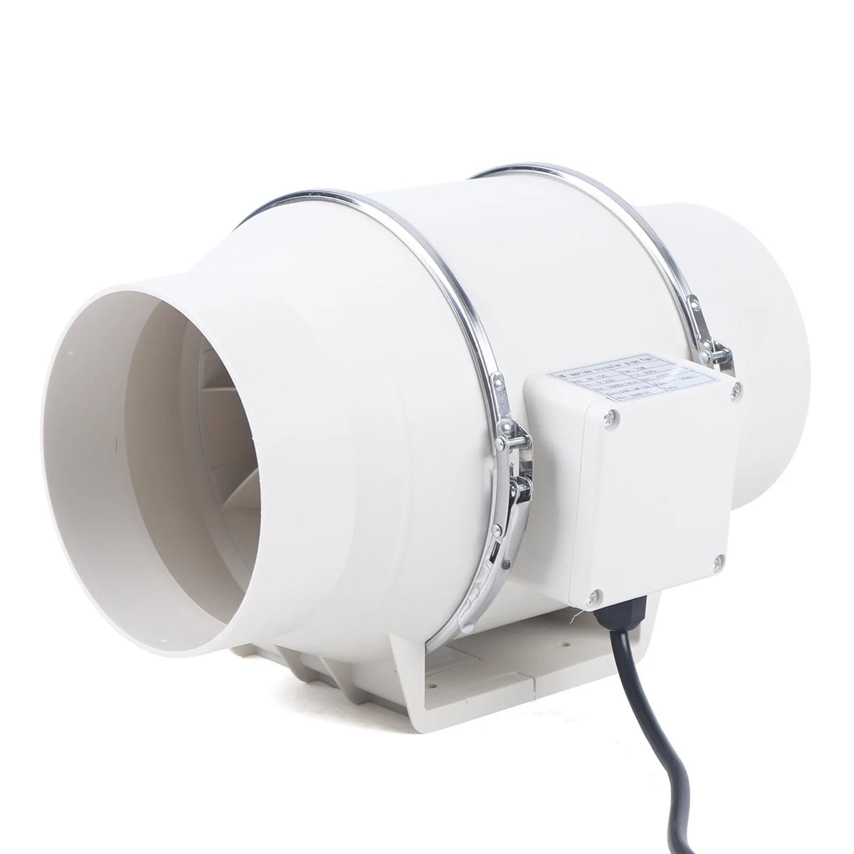 6" Inline Duct Fan 540 CFM Ventilation Exhaust Blower Fans Quiet for Ducting 75W