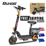 Ruitoo M4Max 1000W 48V/15.6AH Best Selling Electrical Scooter Shipped from USA warehouse
