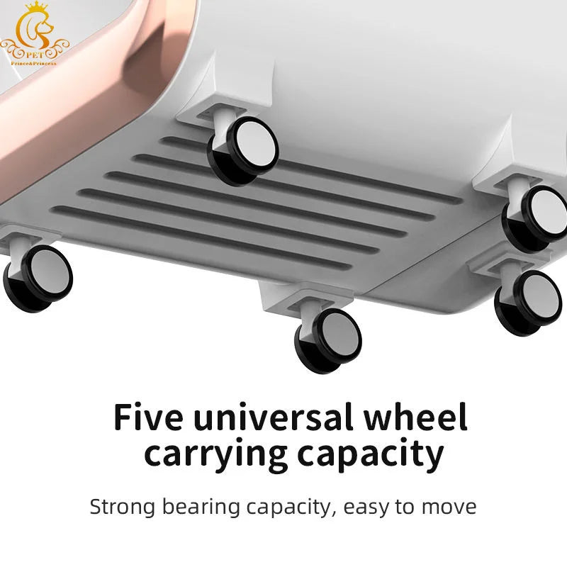 Eco-Friendly Plastic Pet Dryer For Cats & Dogs-Low Noise Grooming Box With Temperature Control & Timer